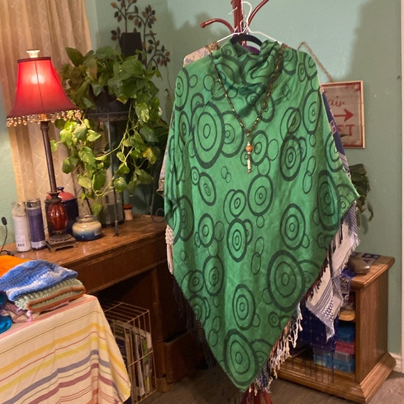 Poncho handcrafted original design. Only one of each style available. - Picture 1 of 1